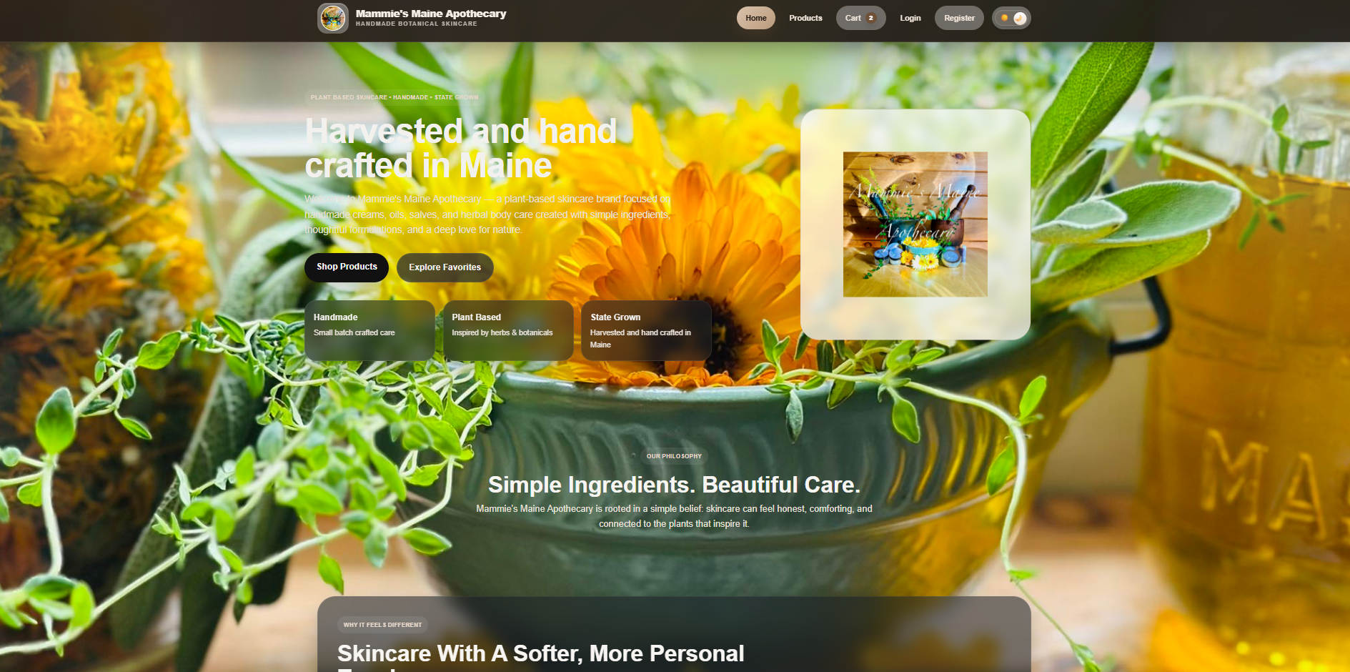 Mammie's Maine Apothecary screenshot